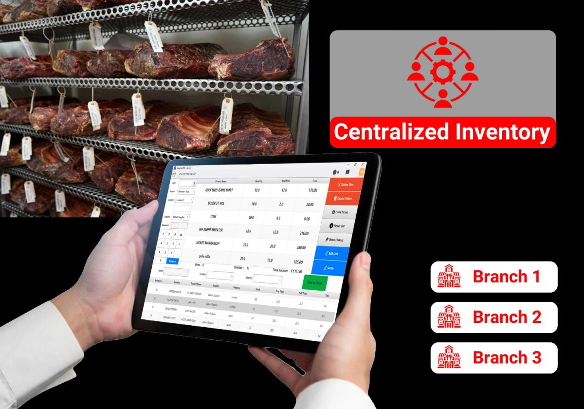 Restaurant table management and inventory control with Hamster POS