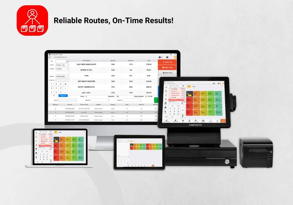 Hamster POS Delivery Management